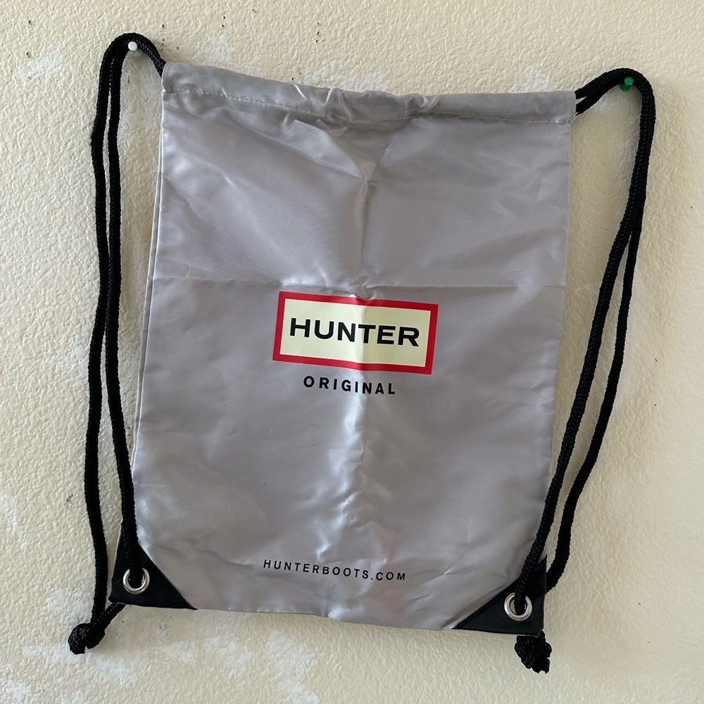 Hunter Silver Nylon Backpack